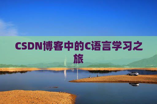 CSDN博客中的C语言学习之旅